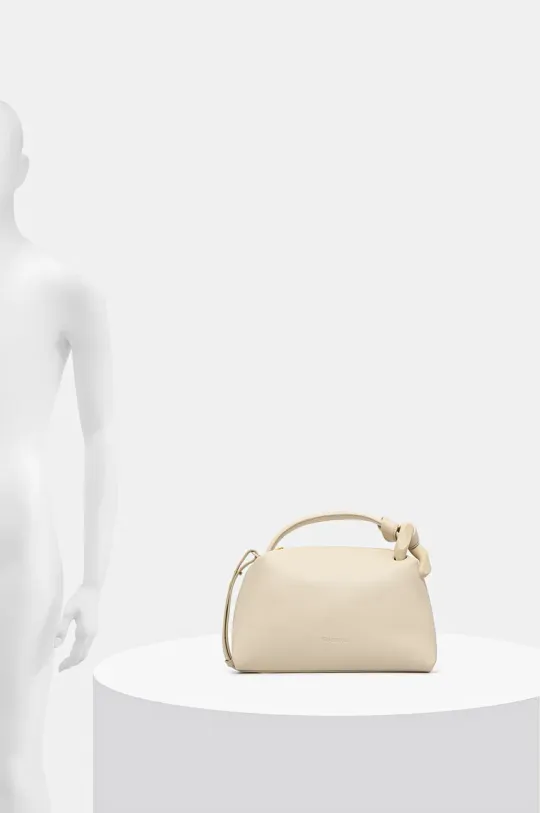 JW Anderson leather handbag The Jwa Corner Bag beige color HB0618.LA0307.135