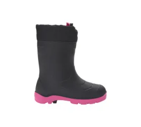 Kamik Youth Snobuster 1 Winter Boot Black/Magenta 3