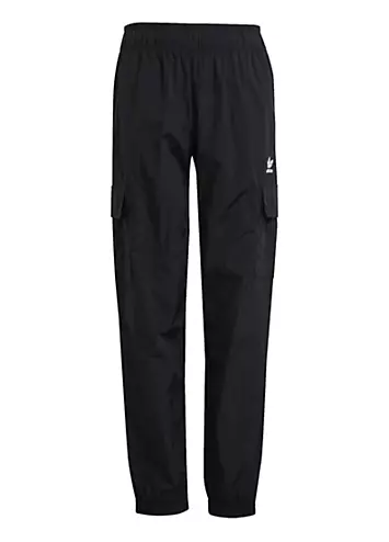 Kids Elasticated Waist Cargo Joggers by adidas Originals | Look Again