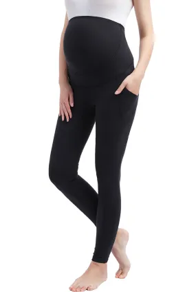 Kimi + Kai Maternity Gwen Belly Support Pocket Leggings (28 Inseam)