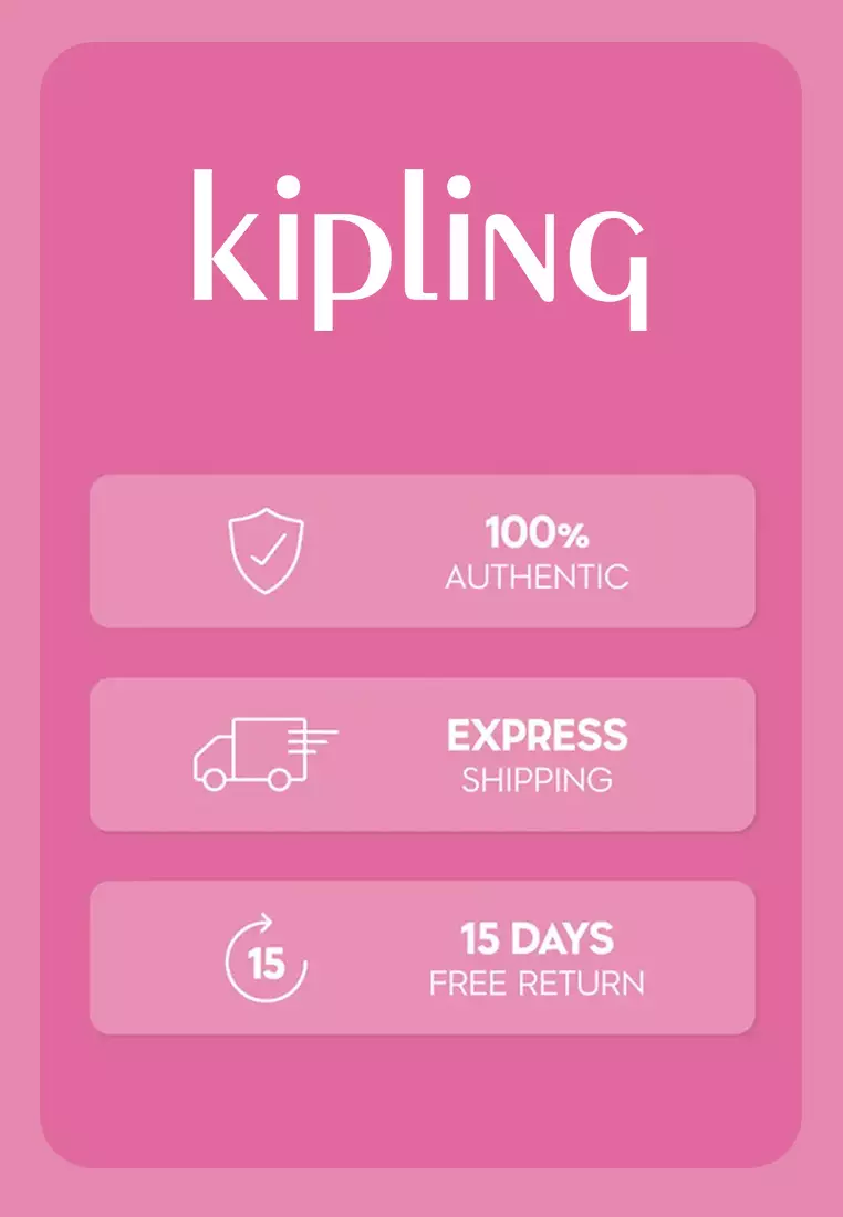 Kipling Kipling CHILLY UP Confetti Pink Shoulder Bag