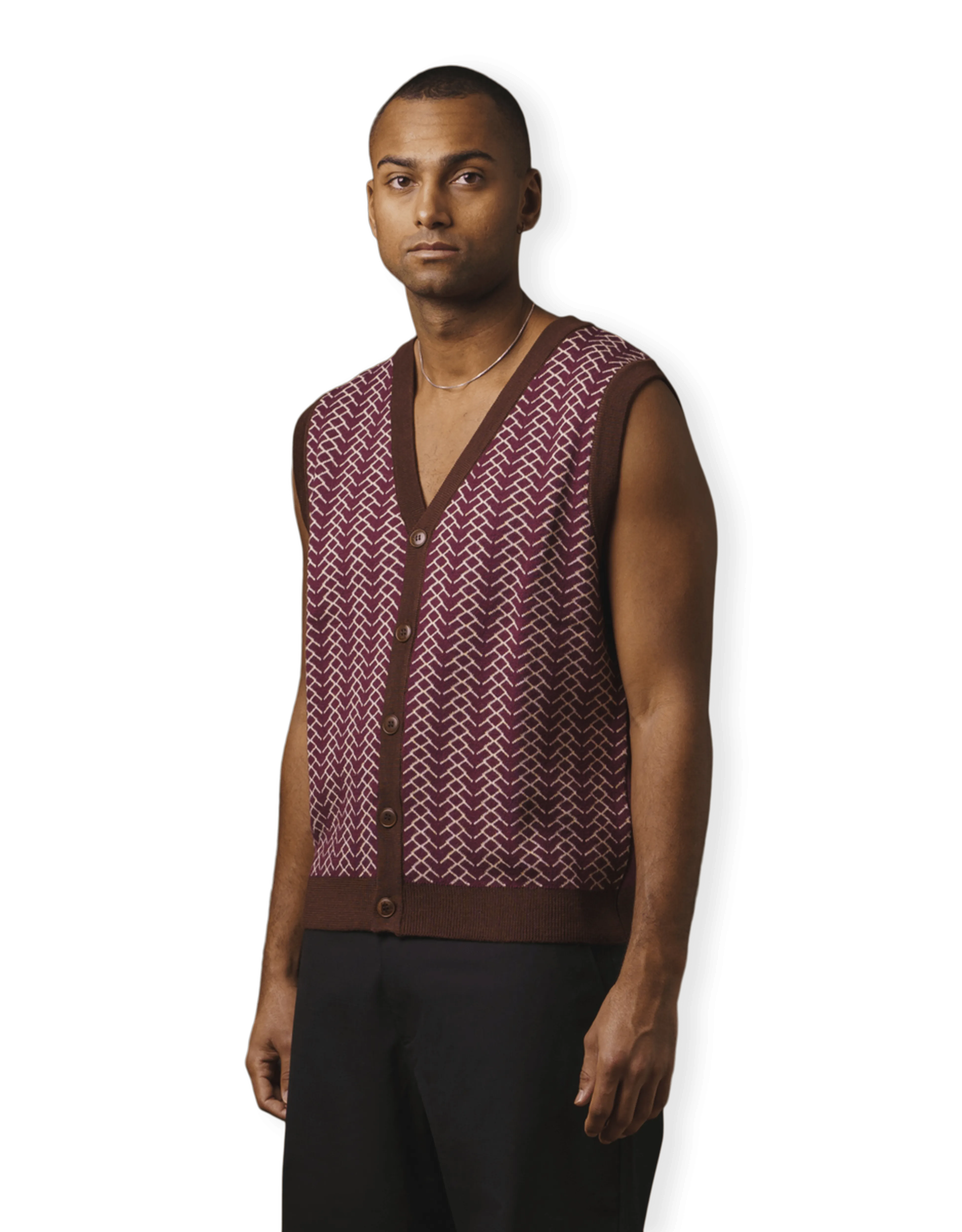 Le Mont Saint Michel     Gluxte Knit Vest  