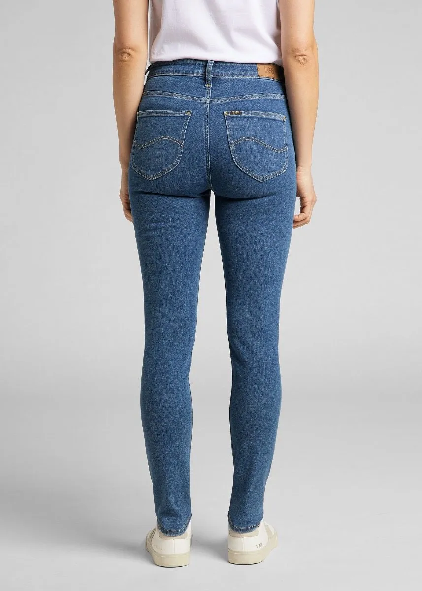 Lee Scarlett High Skinny Stretch Jeans Mid Madison