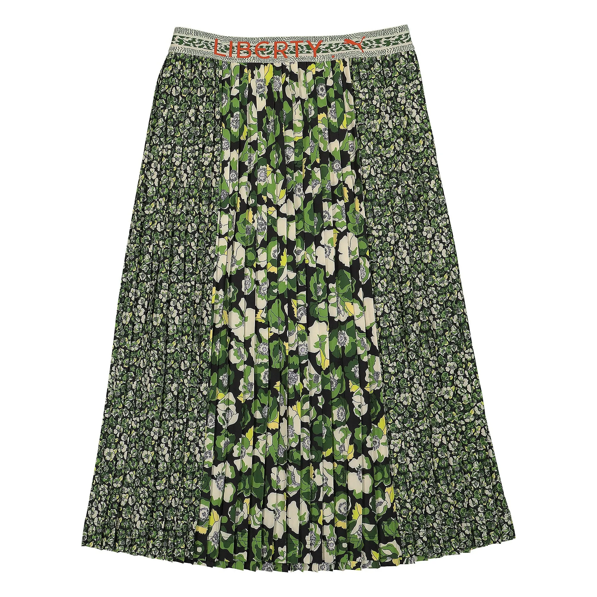 Liberty x Puma Long AOP Plissee Skirt