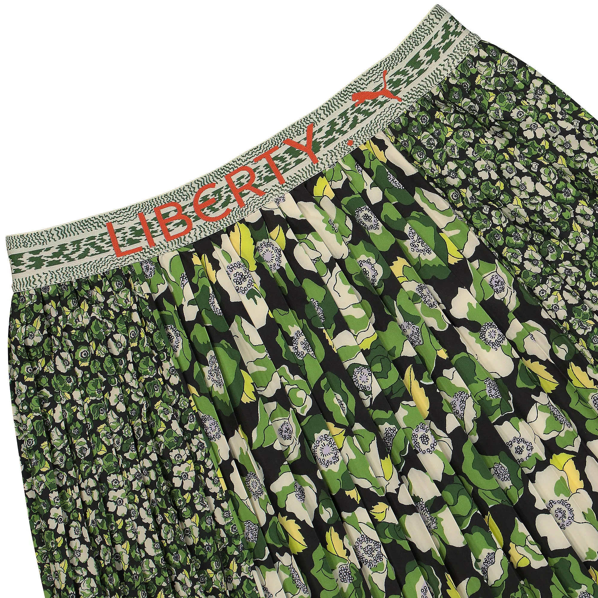 Liberty x Puma Long AOP Plissee Skirt