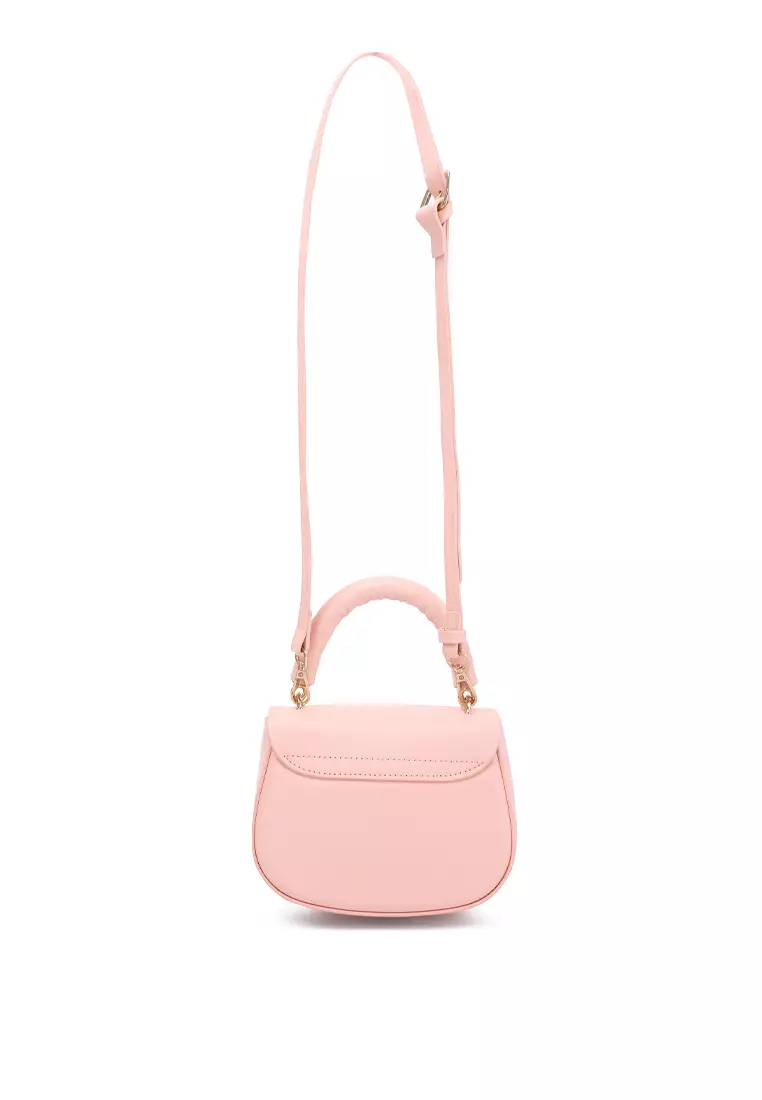 London Rag Stout Mini Handbag In Pink