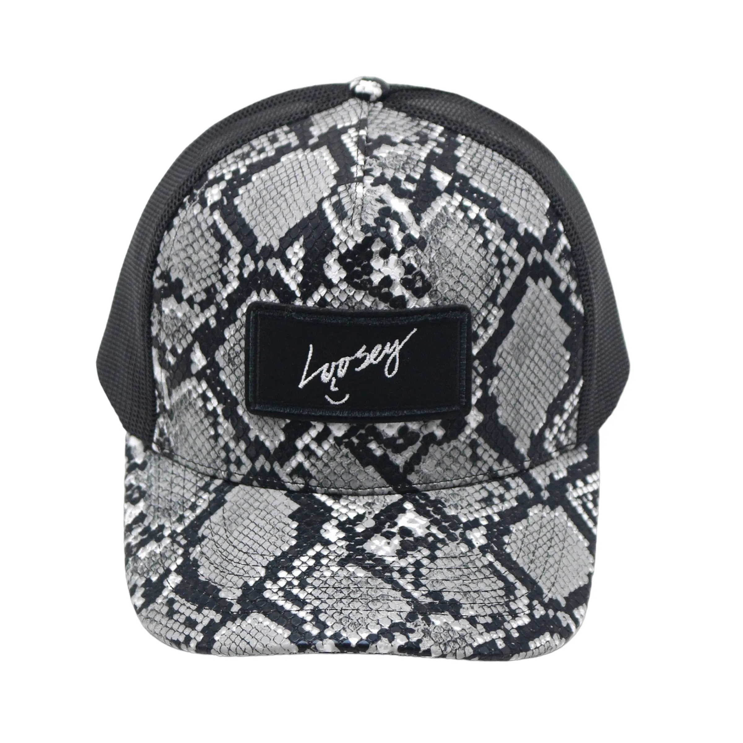 Loosey Loves You Snake Skin Snapback Hat