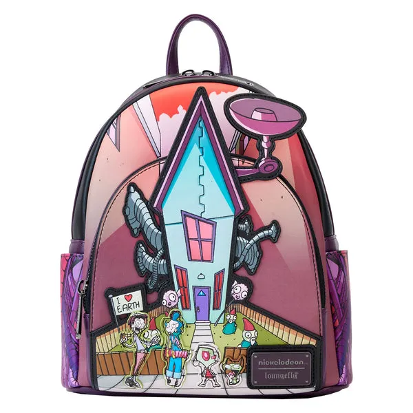 Loungefly x Nickelodeon Invader Zim Secret Lair Mini Backpack