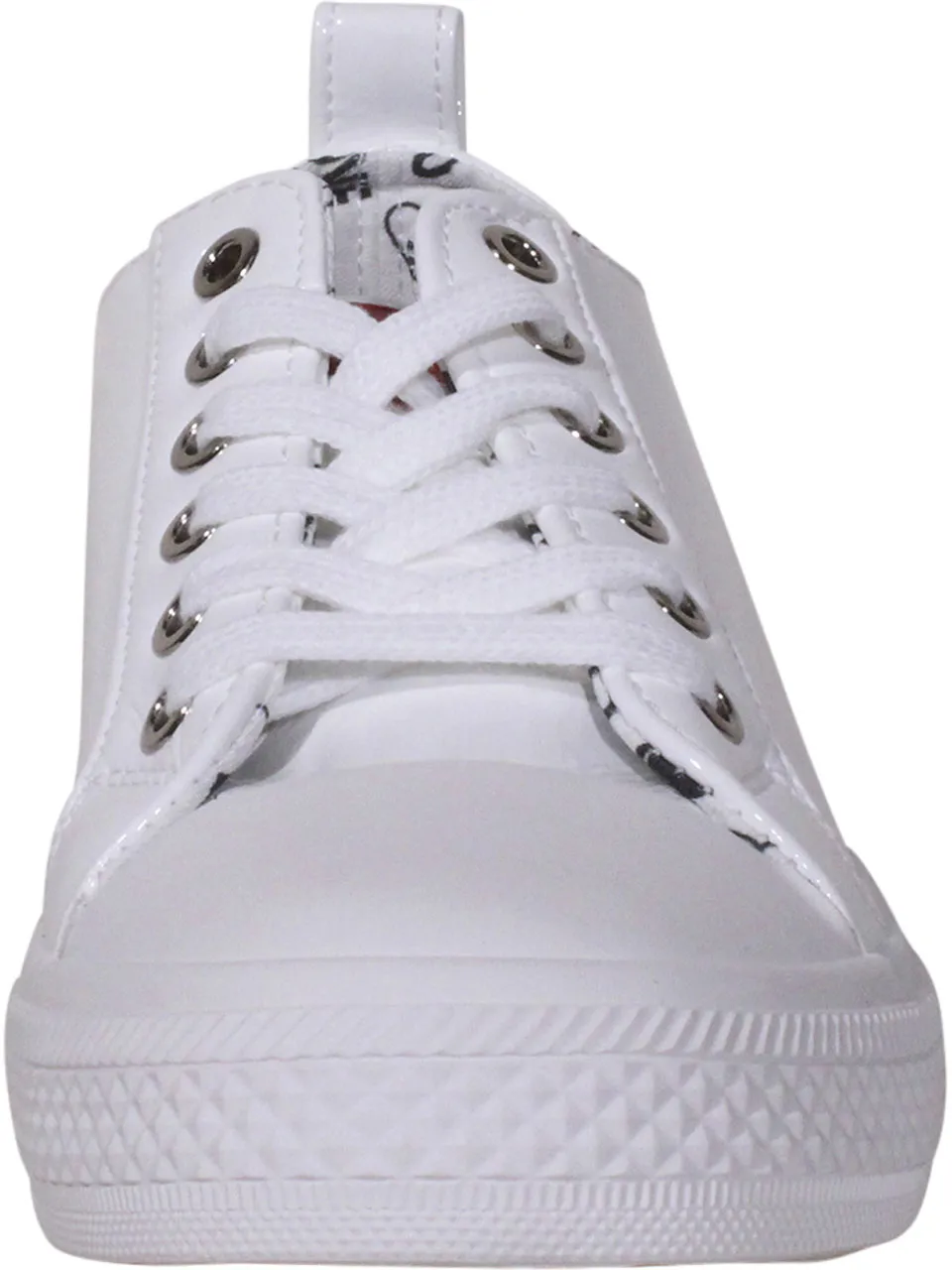 Love Moschino Women's Low Top Sneakers White Sz: 6 JA15372G0BJG0100