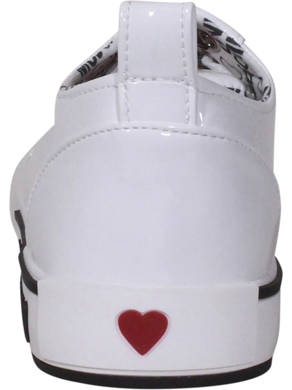 Love Moschino Women's Low Top Sneakers White Sz: 6 JA15372G0BJG0100