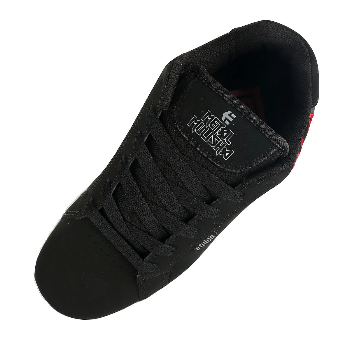 low sneakers men's - METAL MULISHA - 978 BLACK/WHITE/RED  -  Metal-shop