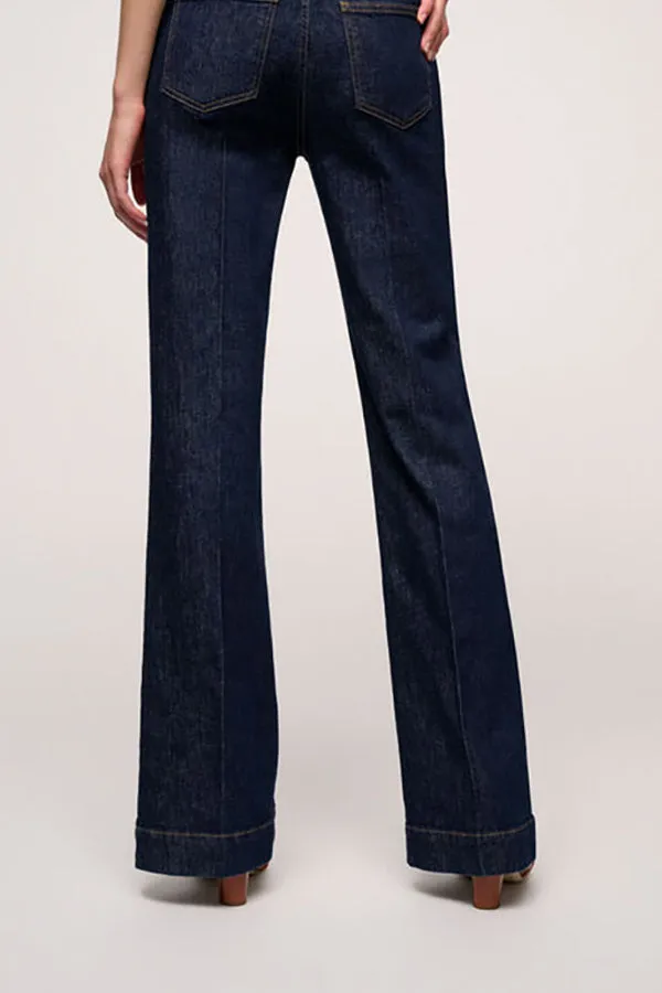 Luisa Spagnoli AFFIDABILE STRAIGHT FLARE JEANS