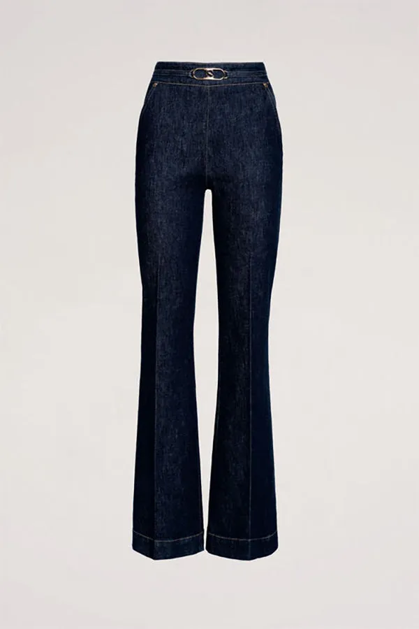 Luisa Spagnoli AFFIDABILE STRAIGHT FLARE JEANS