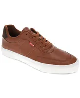 Macy's Levi's Men's Munro Faux-Leather Retro Low Top Sneakers