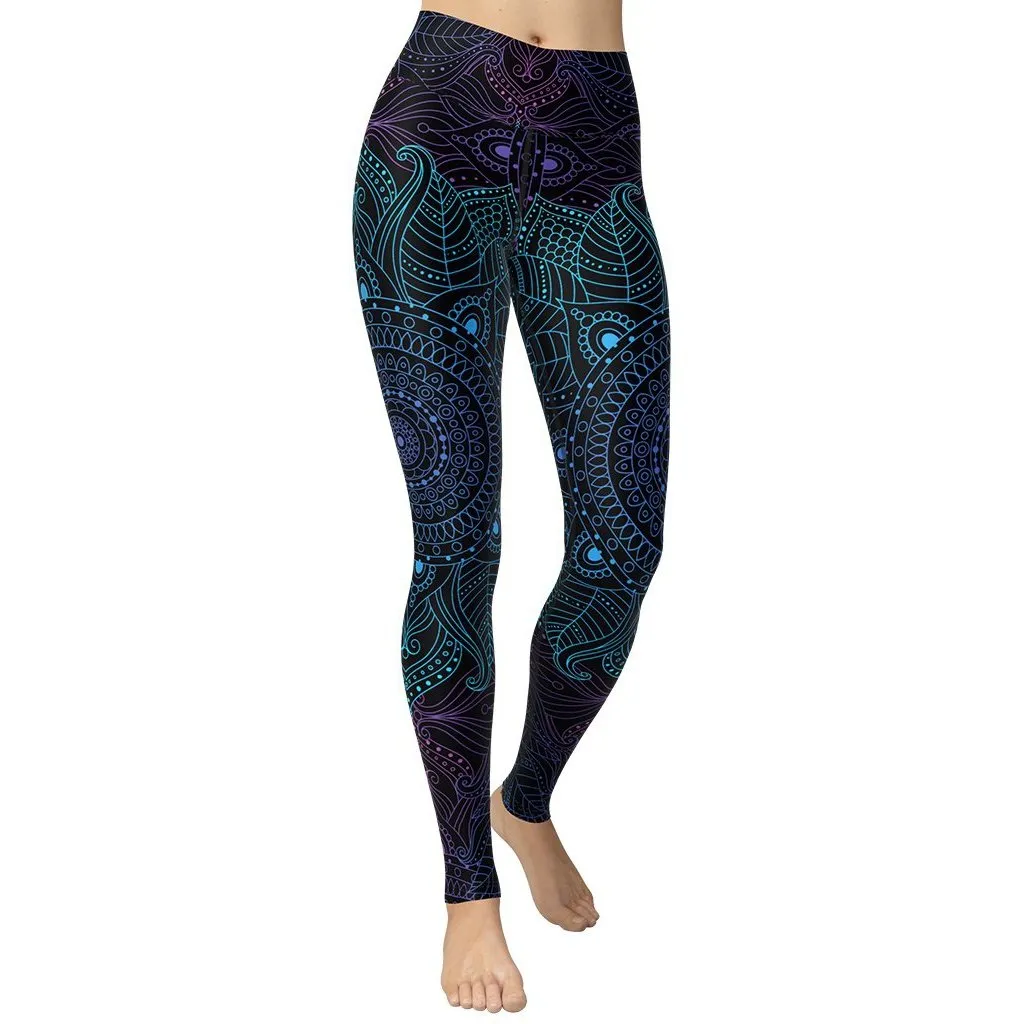 Magical Mandala Yoga Leggings