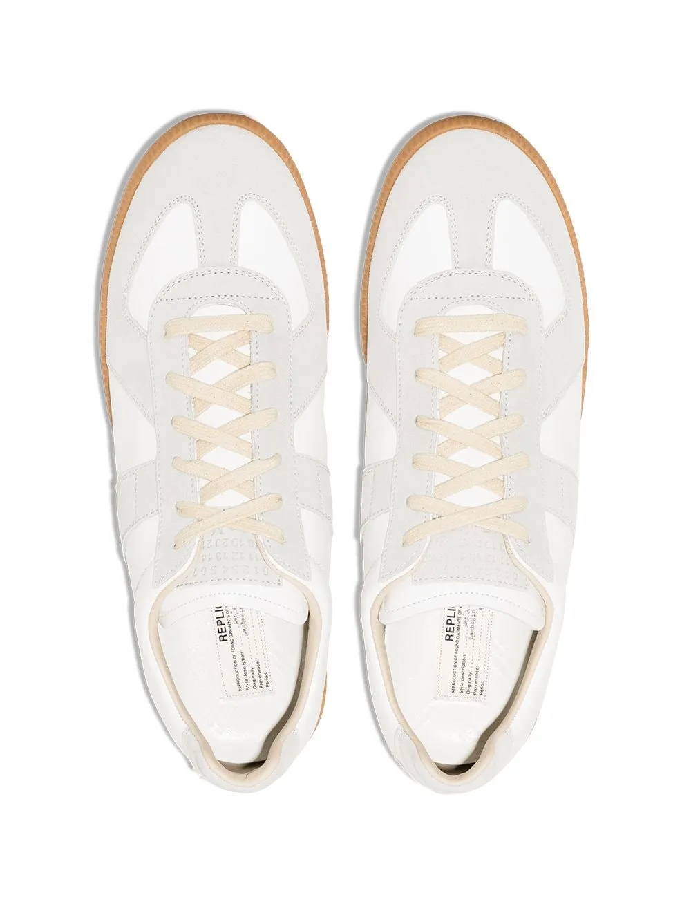 Maison Margiela    Maison Margiela Replica Leather Sneakers