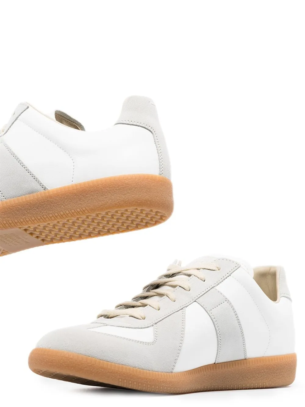 Maison Margiela    Maison Margiela Replica Leather Sneakers