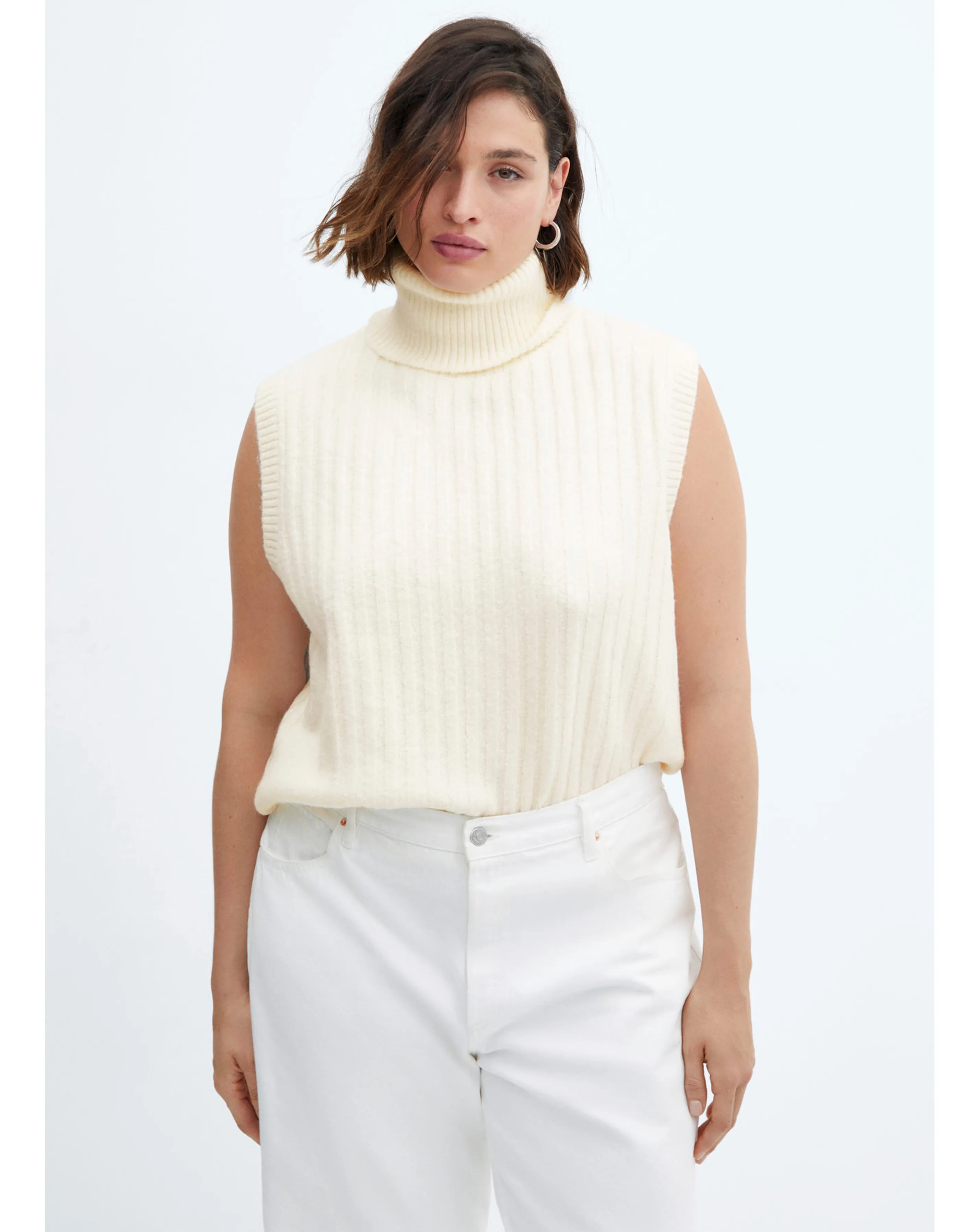 Mango Sleeveless Taldorin Jumper | Simply Be