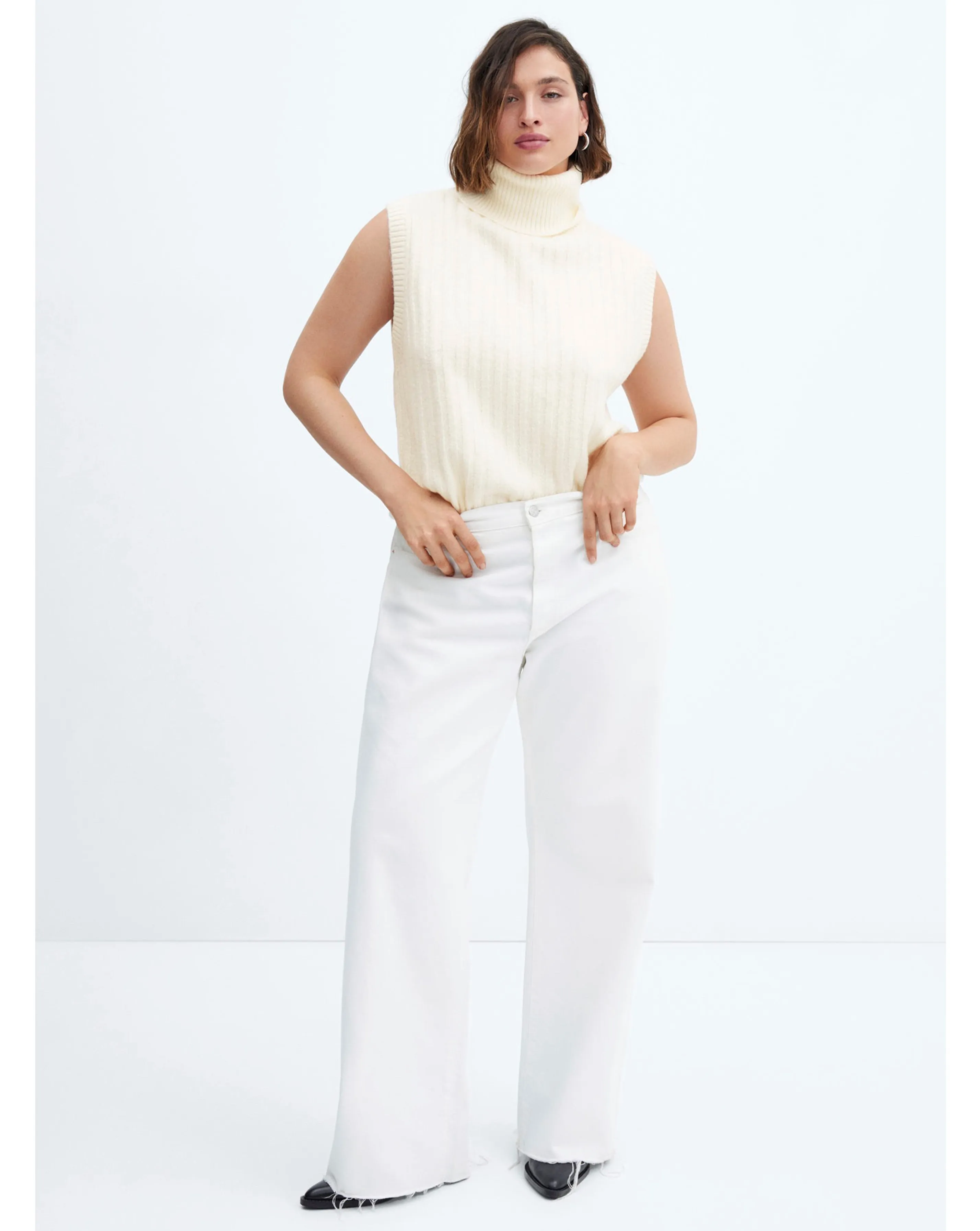 Mango Sleeveless Taldorin Jumper | Simply Be