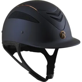 Matte rose gold riding helmet OneK