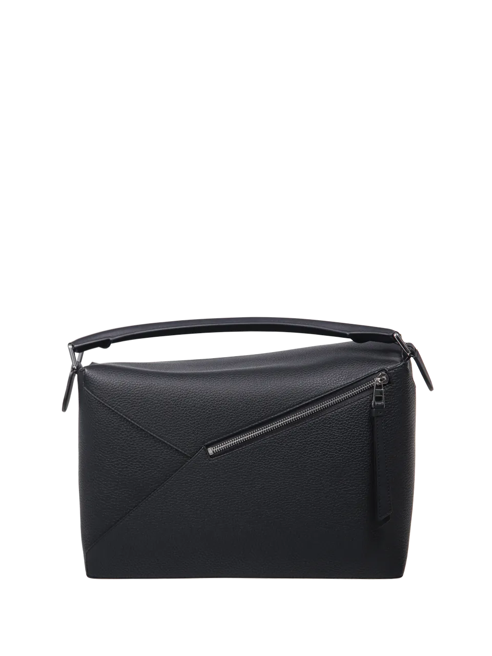 MEN LOEWE BLACK CALF LEATHER BIG PUZZLE BAG