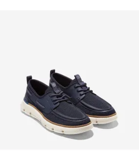 Mens 4.zerogrand regatta trainers navy/sodalite blue/ivory Cole Haan