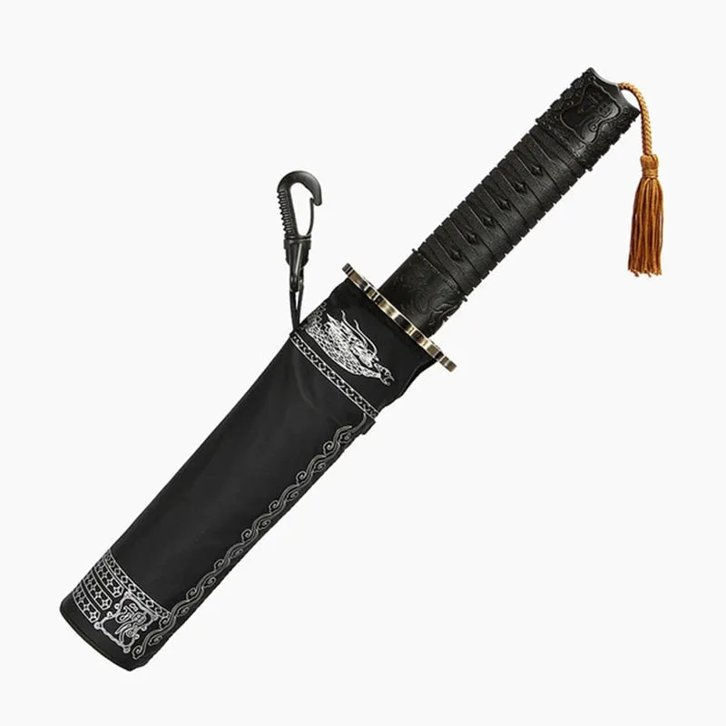 Mens Automatic Umbrella - Samurai Sword