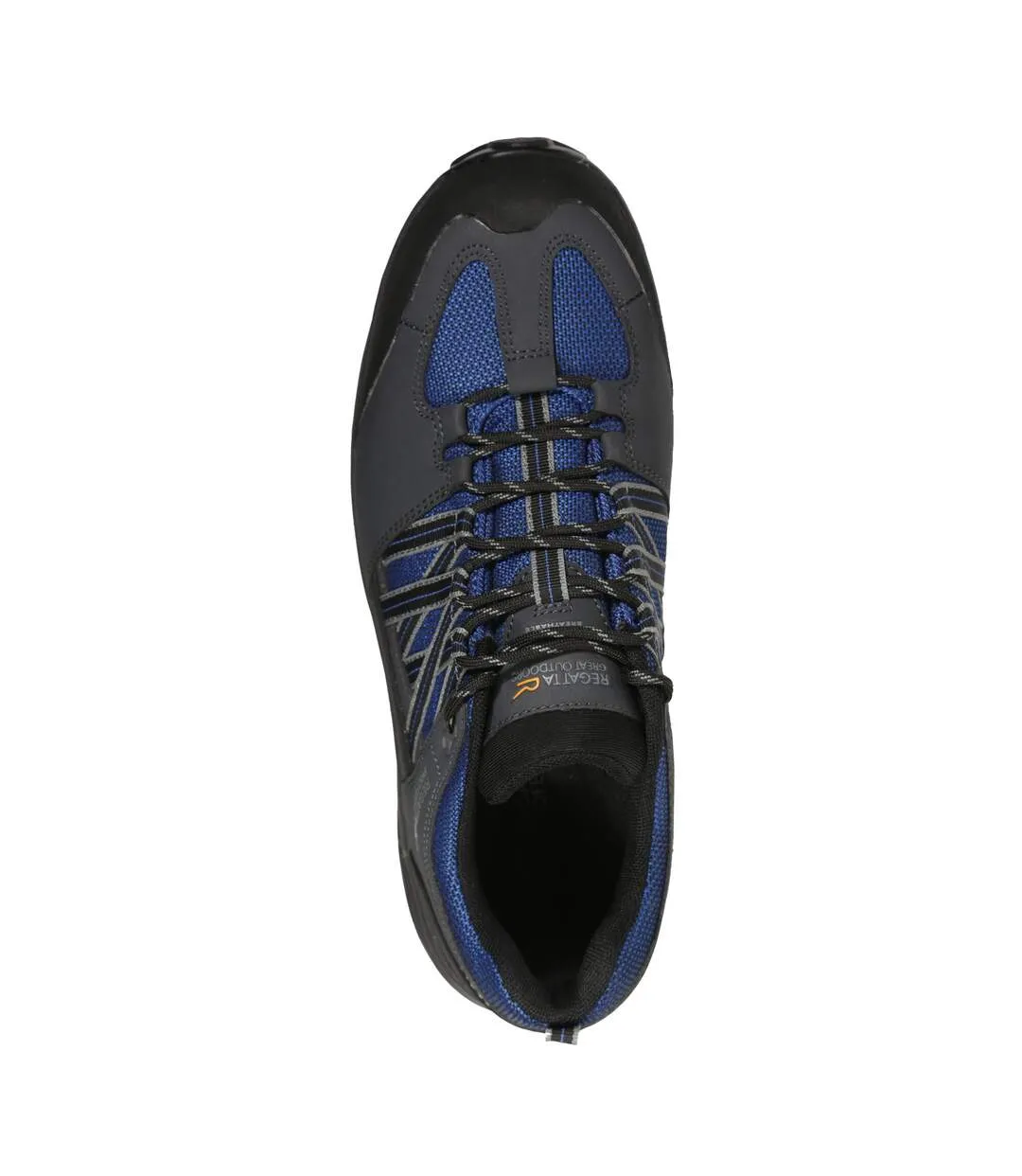 Mens clayton safety trainers oxford blue/briar Regatta