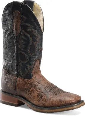 Men's Double H Brown & Black Cliff Western Boot #DH8644-C