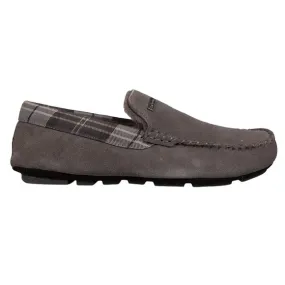 Mens Grey Monty Slipper