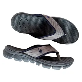 MEN'S SPORT SLIPPER GREY/BLUE