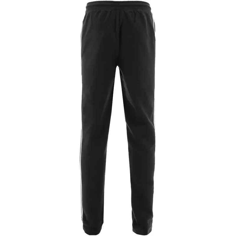 Men's Trigger Fleece Skinny Tracksuit Bottoms Black