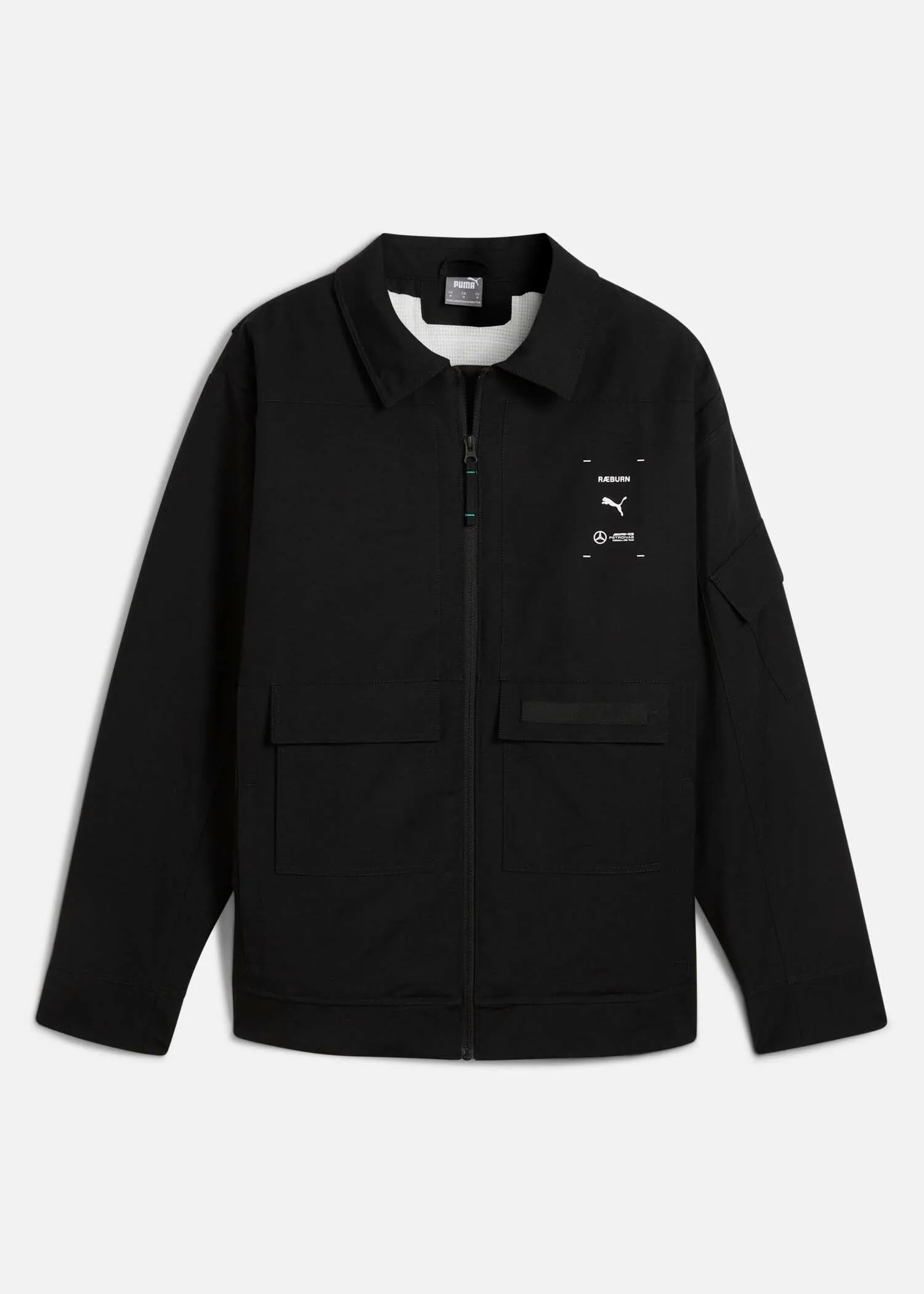 Mercedes-AMG F1 x PUMA x RBURN Coach Jacket PUMA Black