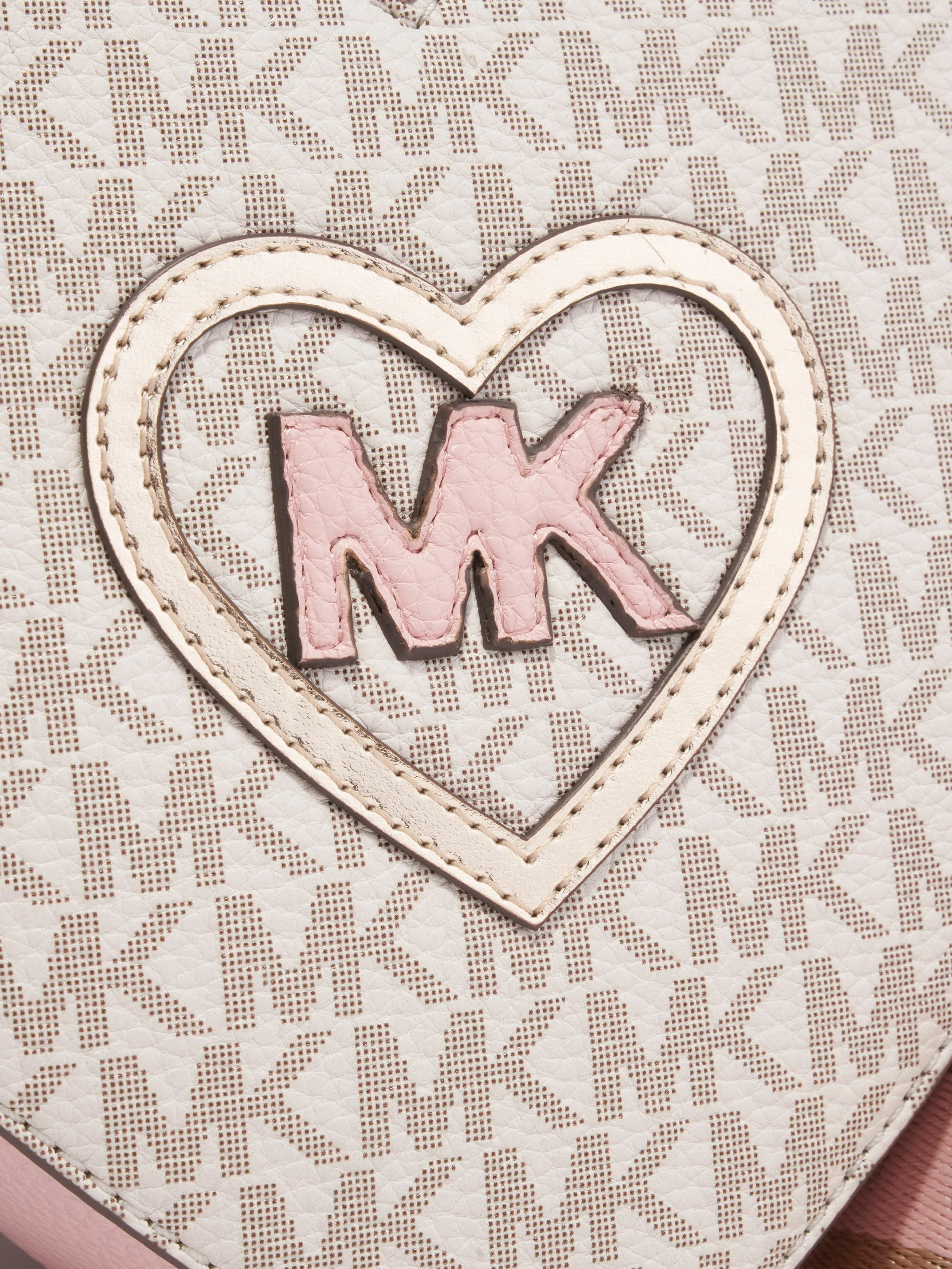 Michael Kors Girls Heart Shoulder Bag in Pink