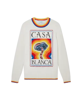 --Mind Vibrations Intarsia Jumper-