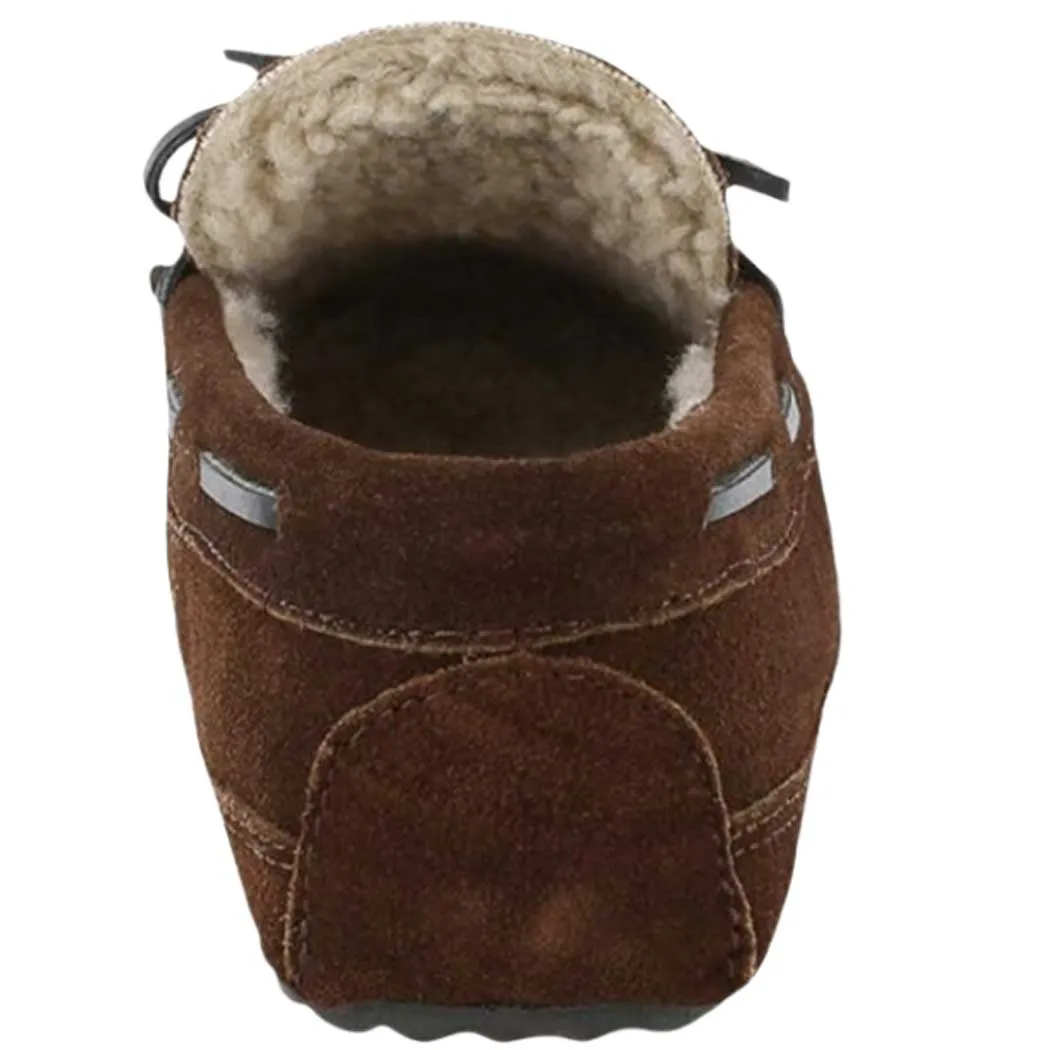 Minnetonka Casey Slipper Chocolate Suede (Men's)