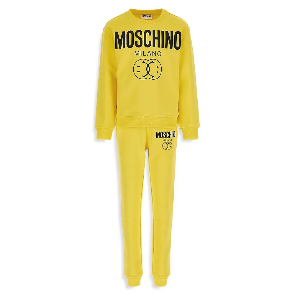 MOSCHINO Baby's 2-Piece Sweatshirt and Joggers Set