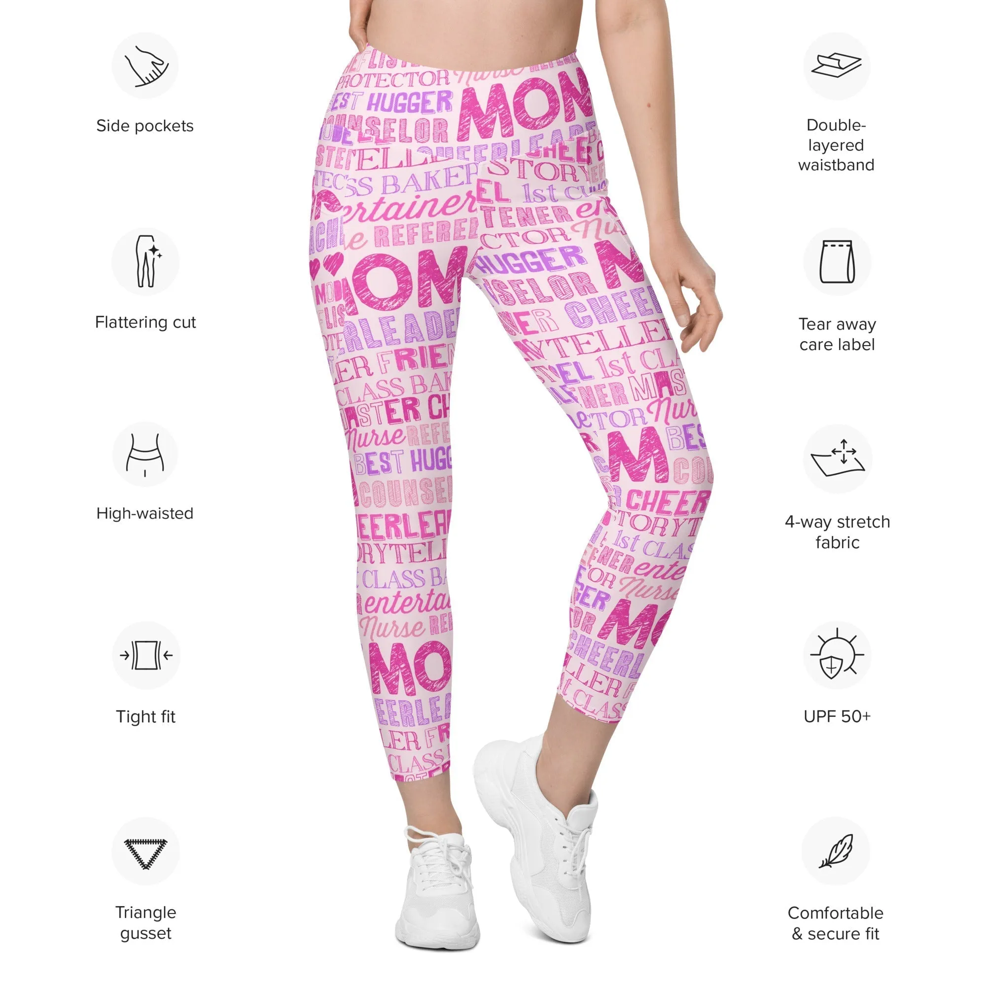 Mother's Day Leggings With Pockets