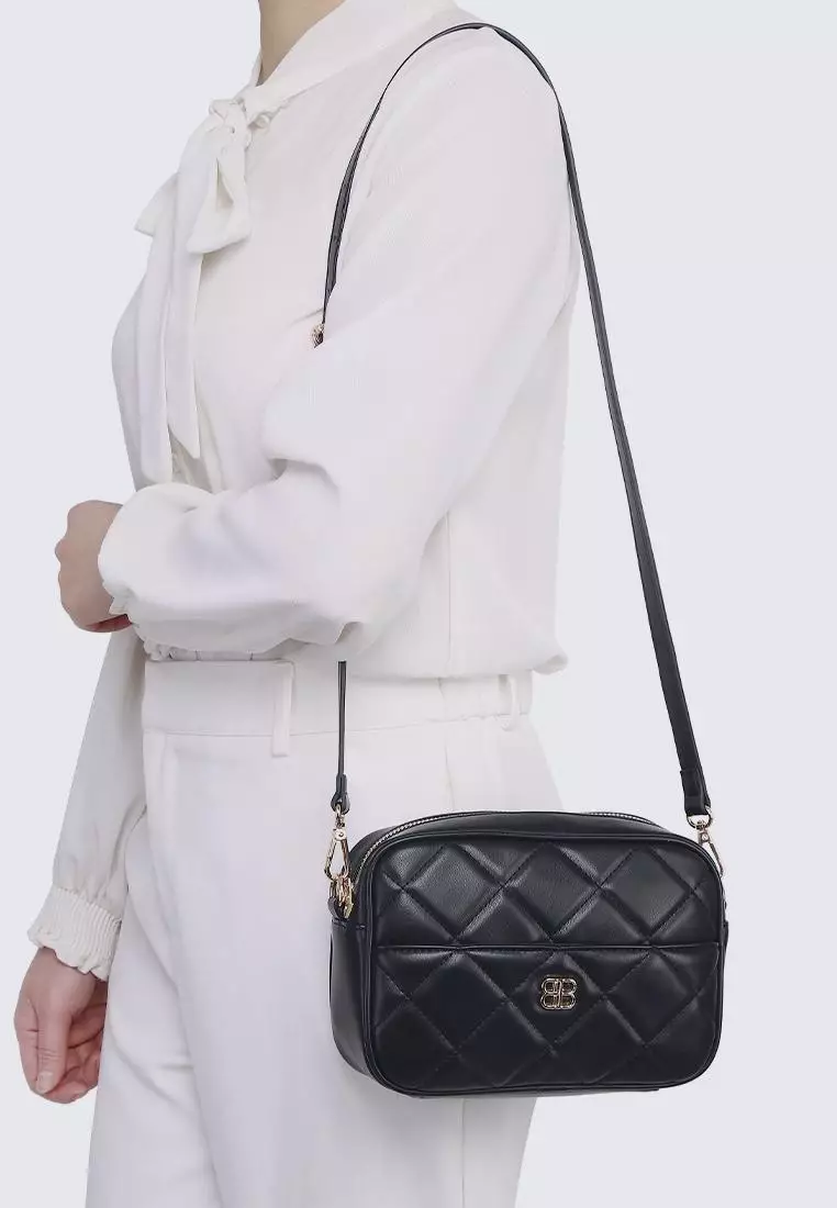 My Ballerine My Ballerine Bianca Shoulder Bag In Black