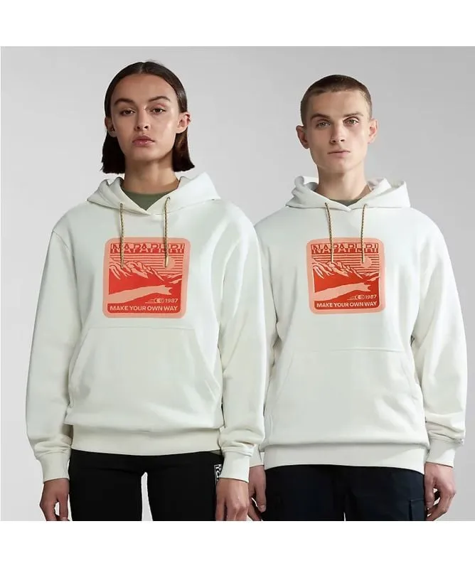 napapijri B Boyd Men's Hoodie in pink salmon np0a4hp2p1i1, white whisper np0a4hp2n1a1 at kular fashion