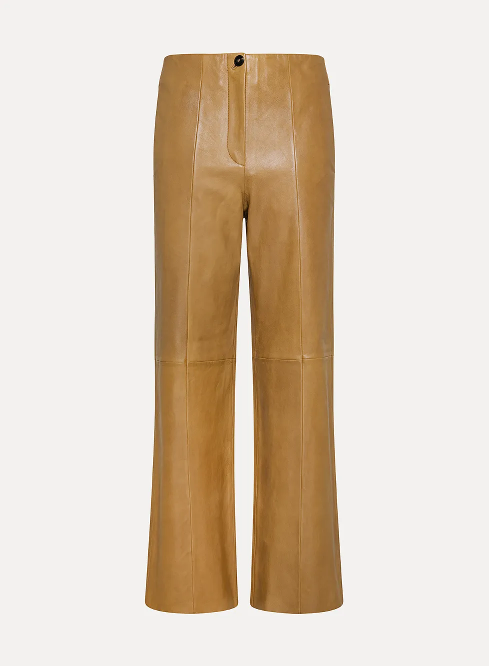 Nappa Trousers - Tan