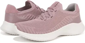 Naturalizer Women's Emerge Slip on Lace Up Knit Sneakers