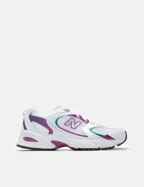 New Balance 530 Trainers (MR530SF) - White/Plum