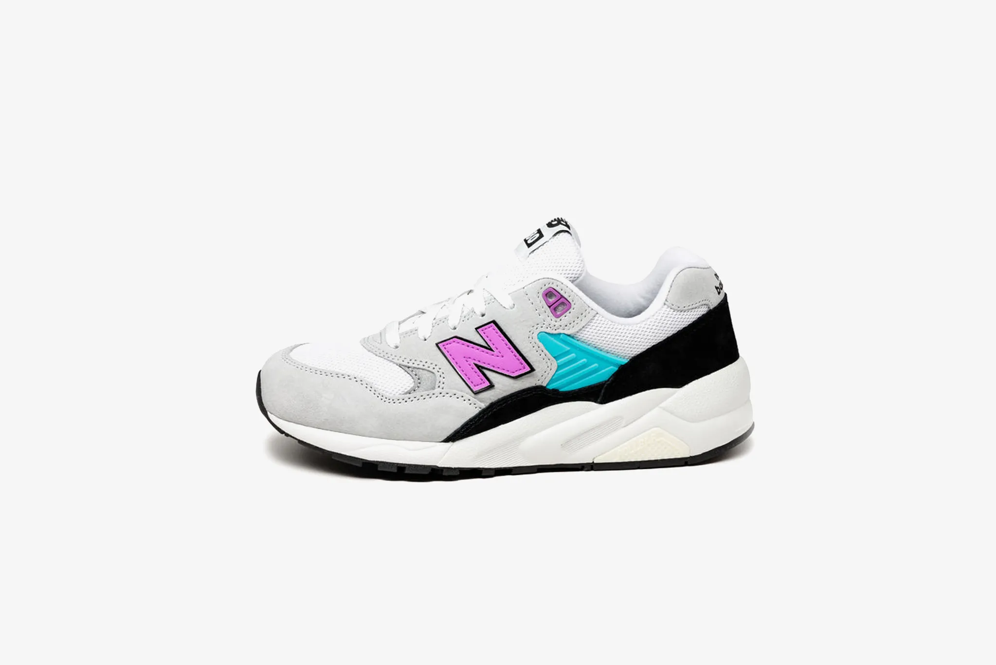 New Balance 580 M -  Grey / Pink / Aqua