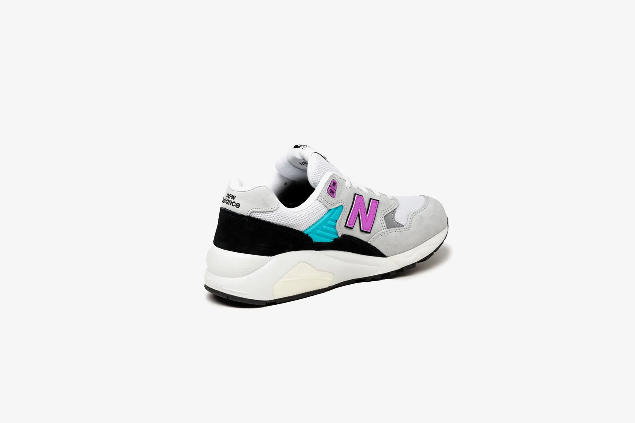 New Balance 580 M -  Grey / Pink / Aqua