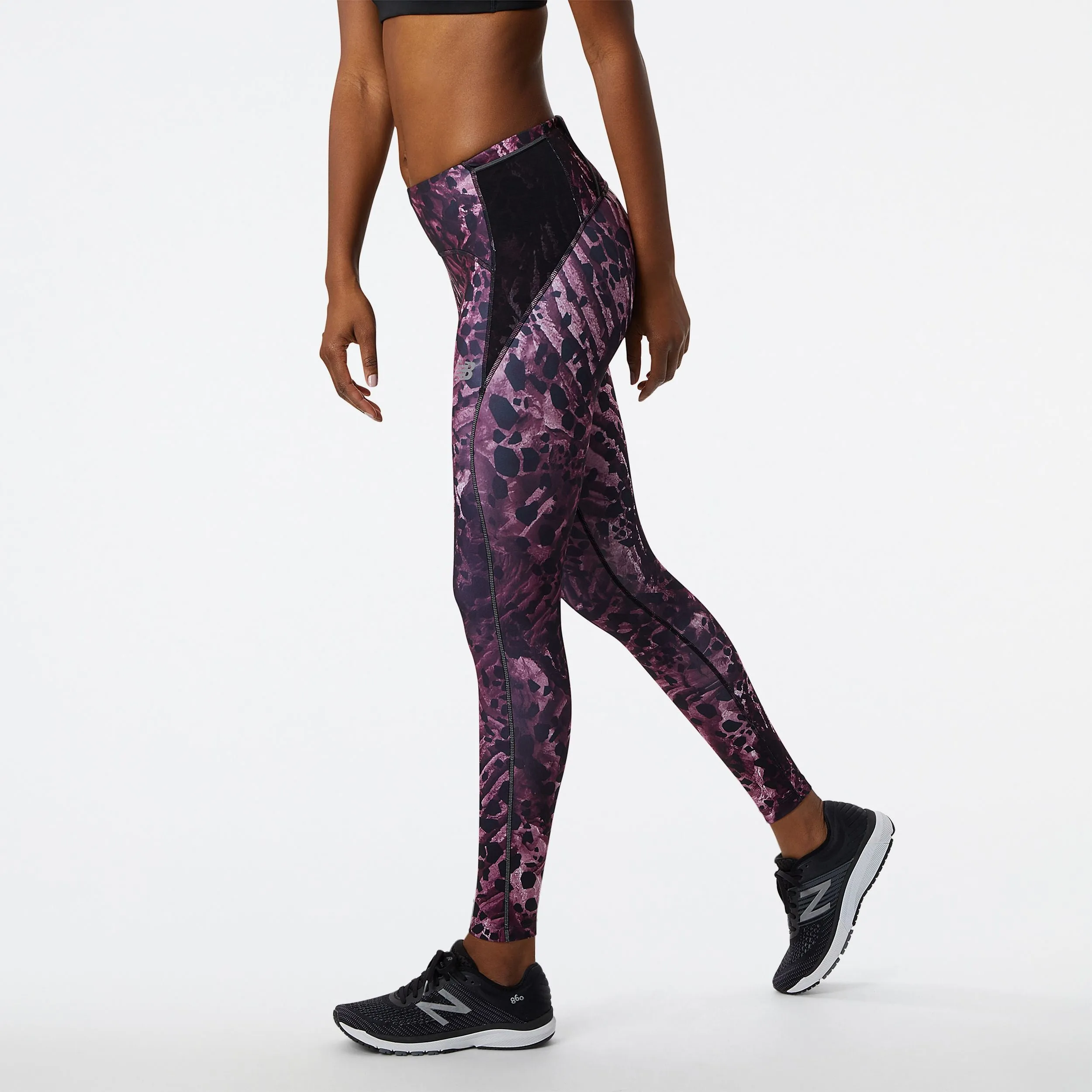 New Balance Women's Printed Impact Run Tight