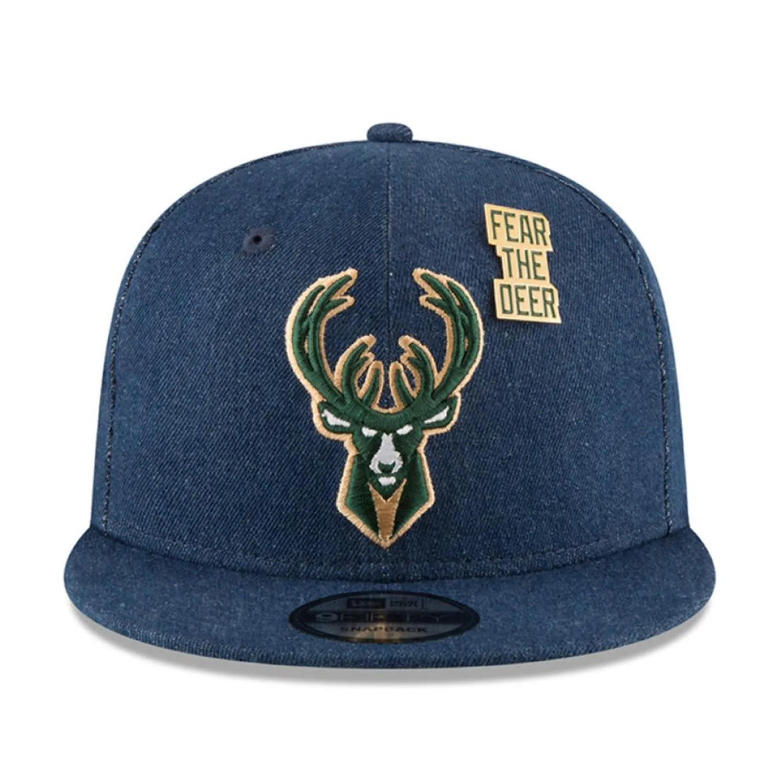 New Era NBA Draft 950 Milwaukee Bucks Cap ''Jeans''