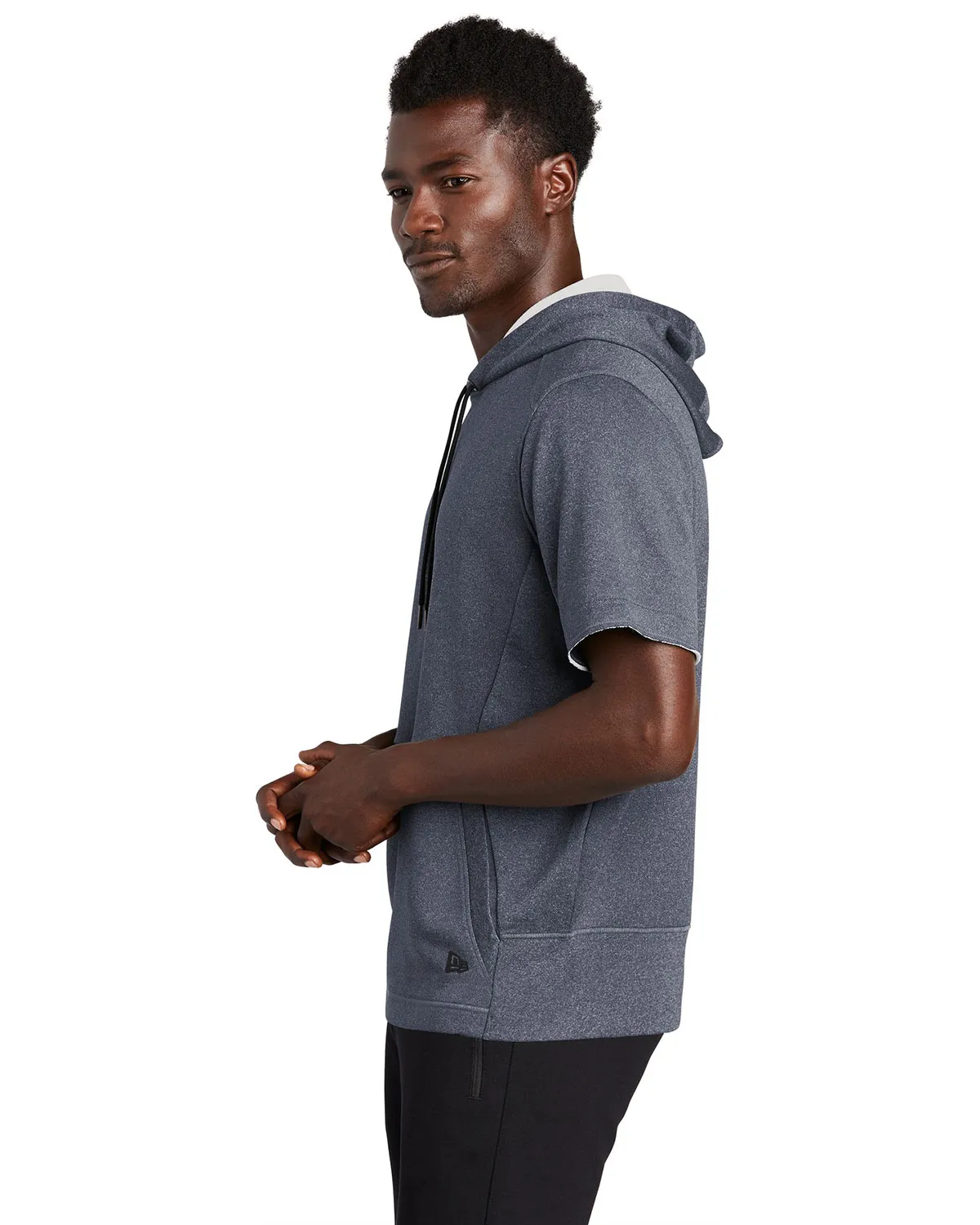 New Era Performance Terry Short Sleeve Hoodie NEA533