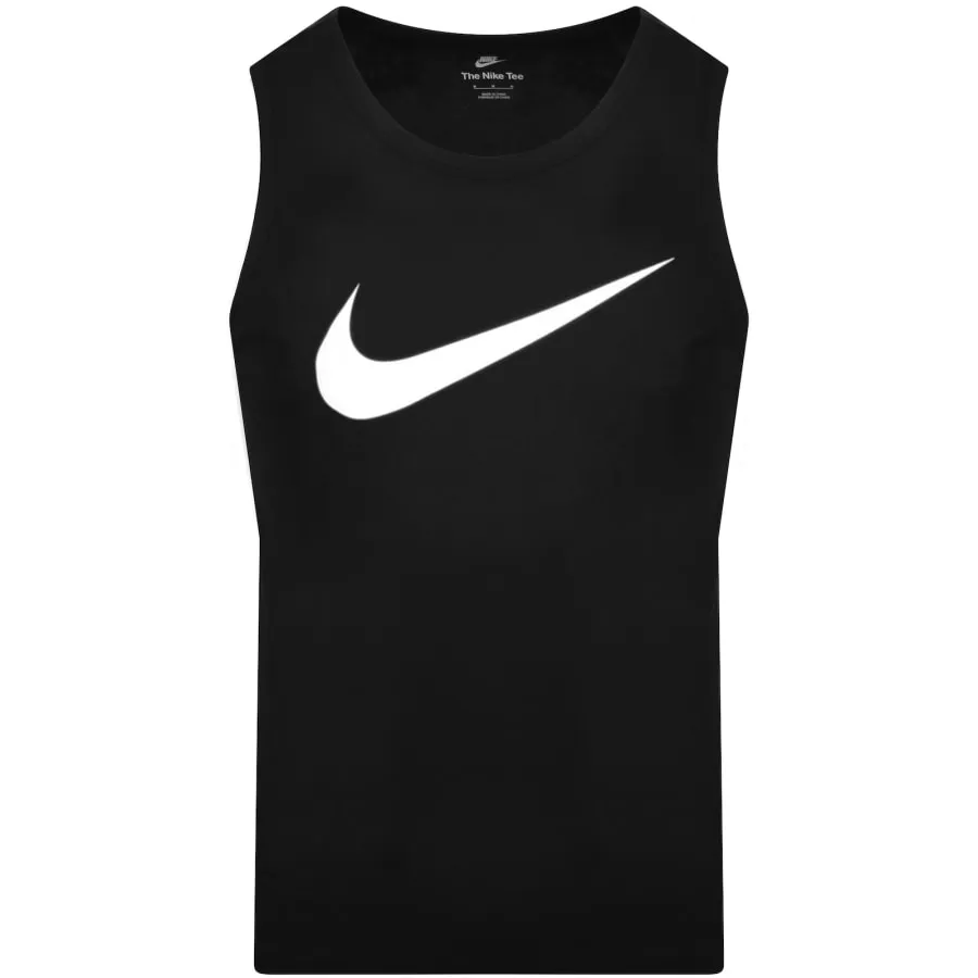 Nike Swoosh Icon Vest T Shirt Black