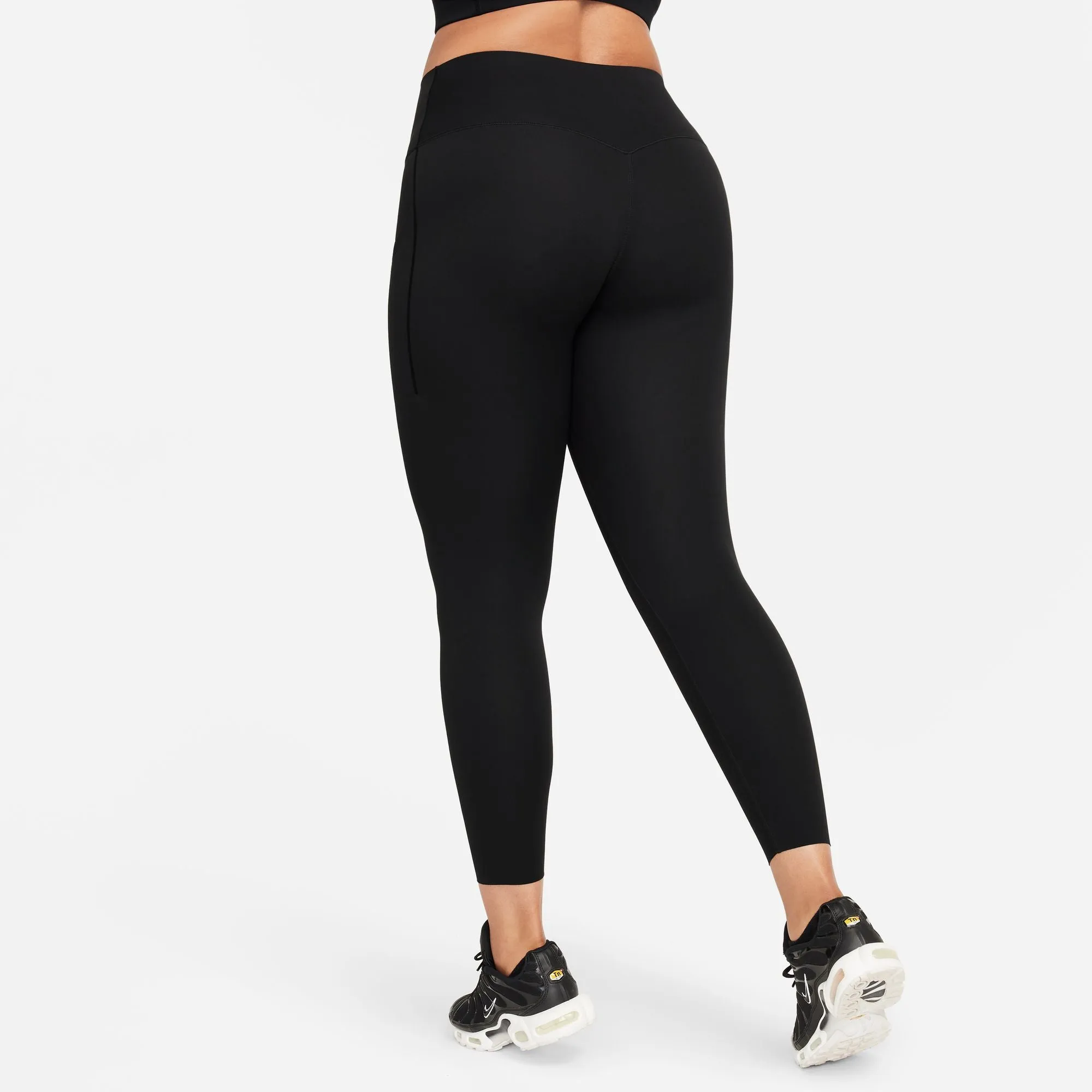 Nike Women's Universa Medium-Support High-Waisted 7/8 Leggings Black